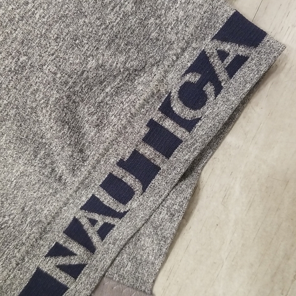 💕NAUTICA💕 Logo Bralettes (2 Pack) ~ Navy Blue   & Gray Medium M NWT - Picture 4 of 9